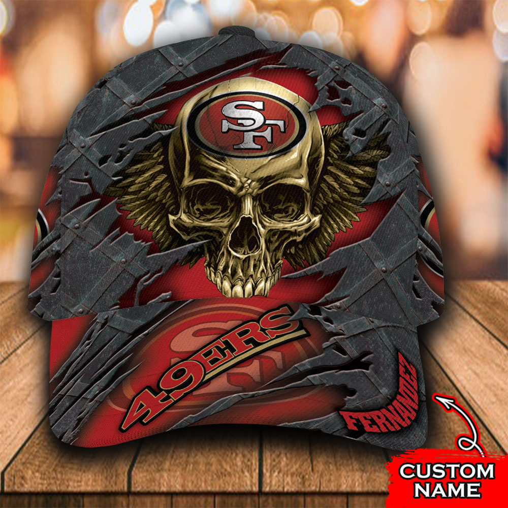 NFL San Francisco 49ers Cap Custom Name 57 M1 - Pod90Luxury